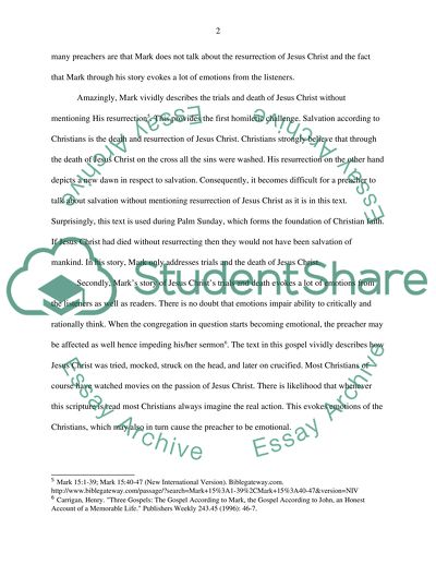 Homiletical Perspective