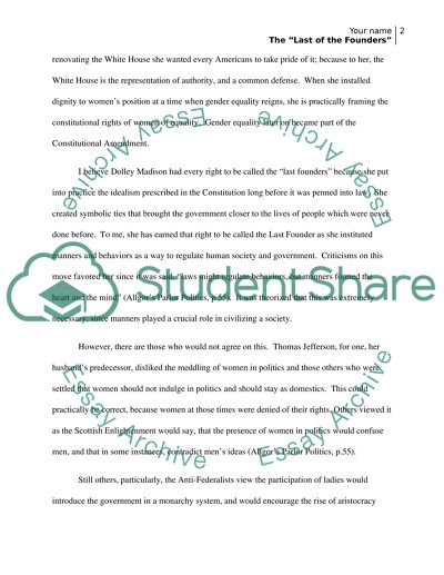 The Last of the Founders