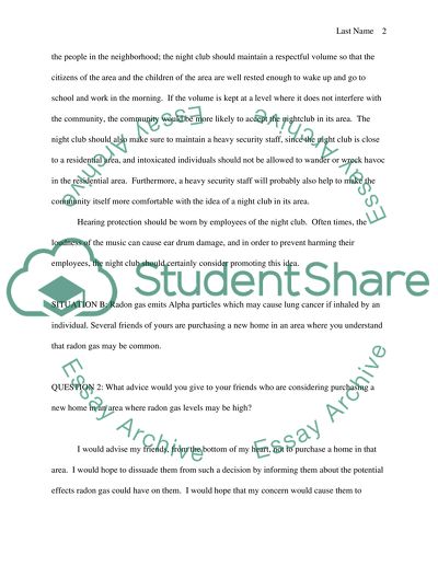 Envrionmental Protection: Noise Control