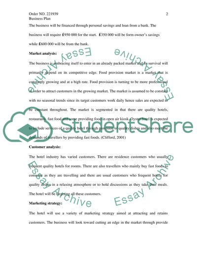 Oyster Business Strategies