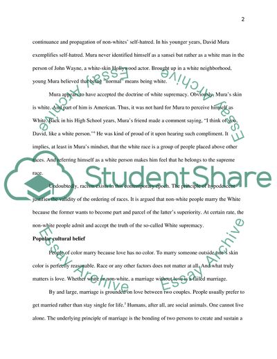 Interracial Marriage