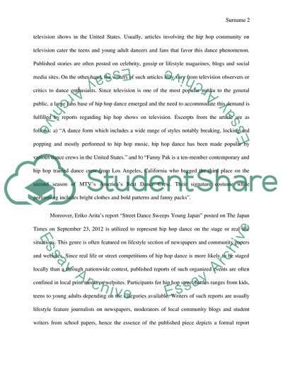 Genres of Hiphop Dance