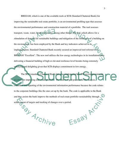 Real Estate Sustainability