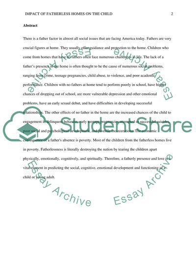 College essay about absent father picture