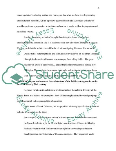 American Architecture in Perspective