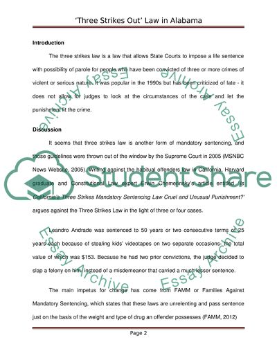 Habitual Offender Laws in Alabama