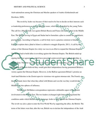 Middle East Agreements