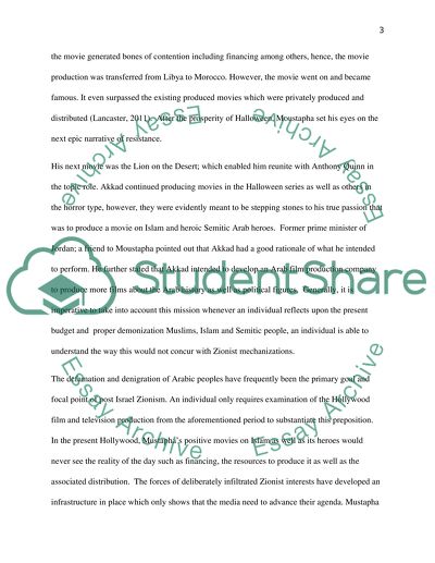 Director Moustapha Akkad