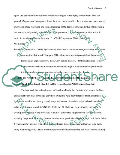 Introduction to Astronomy and the Search for Life Elsewhere