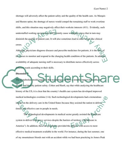 The Issue of Maldistribution of Physicians and Nursing Shortage