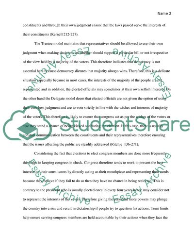 The Increasing Power of the President