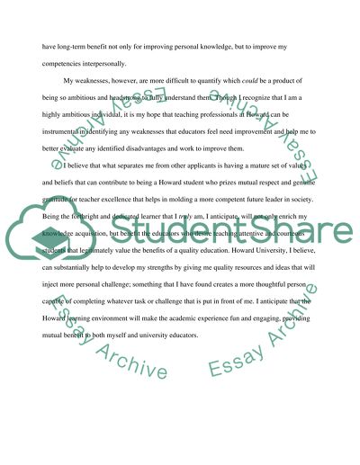 Major Strengths, Weaknesses, and Motivation to Make a Person