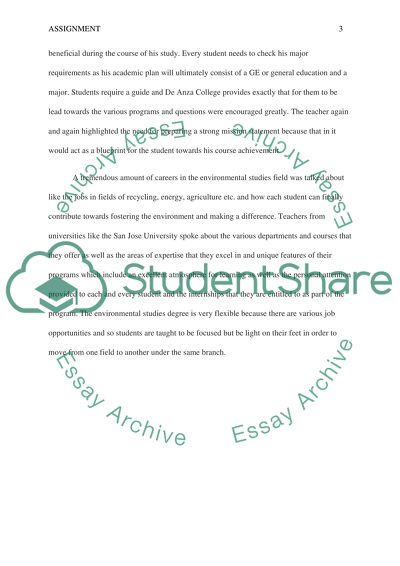 Environmental Careers and Internships