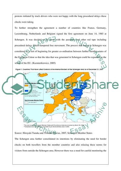 The Schengen Agreement and Migration