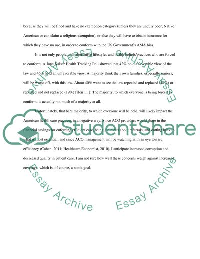 Amended Patient Protection and Affordable Care Act