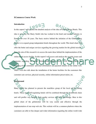 ECommerce Course Work