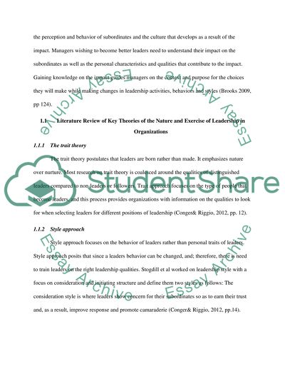 The Essence of Leadership