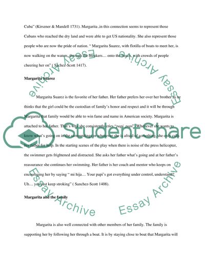 Margarita Suarez Quest for Identity in The Cuban Swimmer