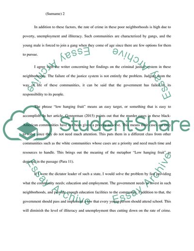 The Criminal Justice System