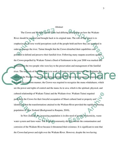 Waikato River Settlement