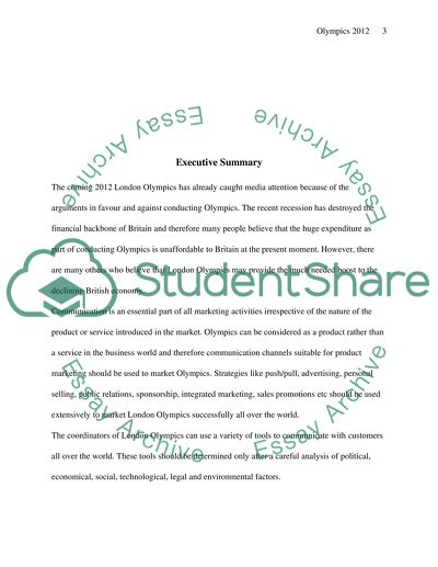 Marketing Communication Review: London Olympics 2012