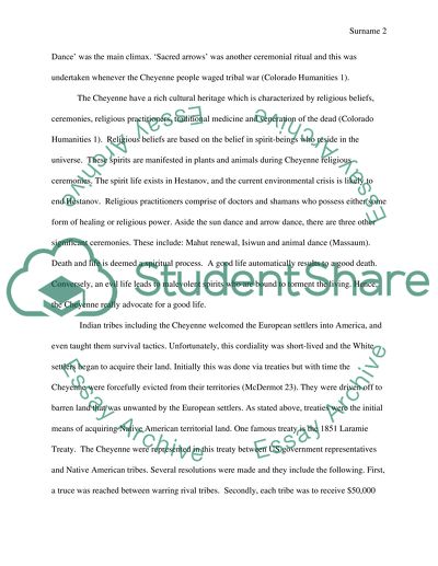 Cheyenne Native Americans