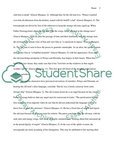 A Very Old Man with Enormous Wings