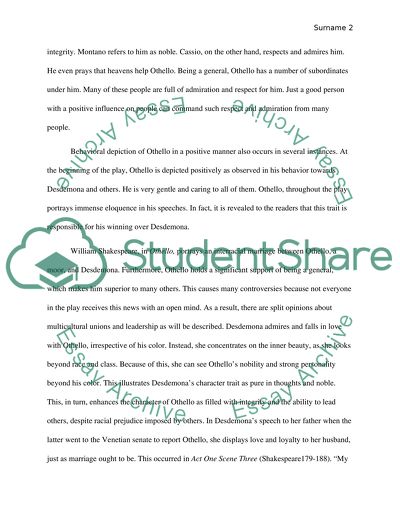 Othello by William Shakespeare