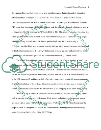 The vulnerabilities of industrial control systems and possible solutions