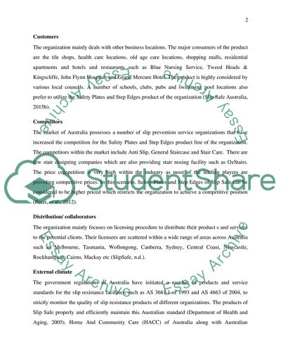 Marketing Information Of Slip Safe Australia