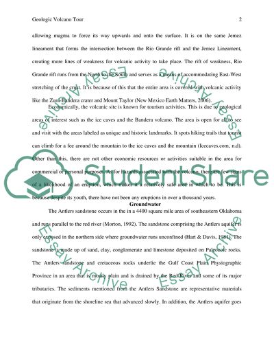 Geologic Volcano Tour