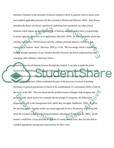 Personal Philosophy of Teaching