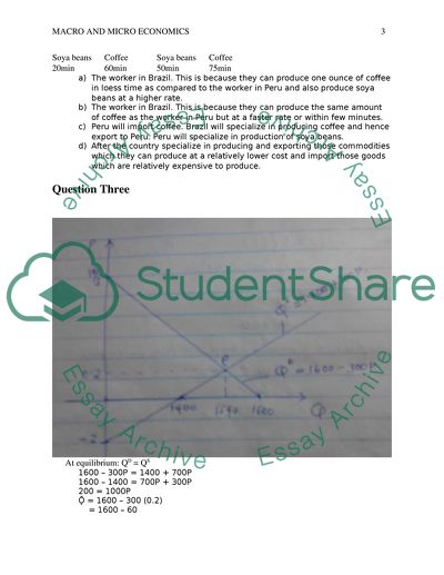 Macro and micro economics
