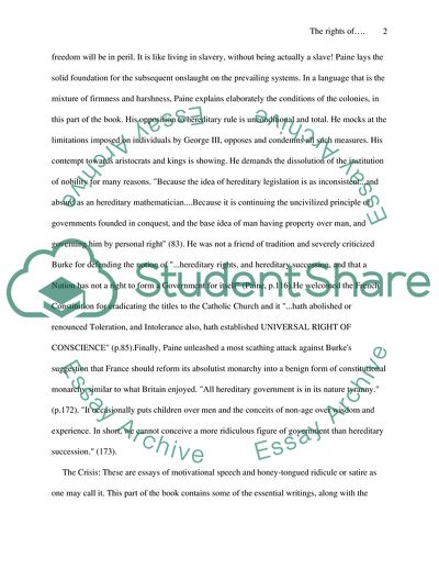 The Rights of Man by Thomas Paine