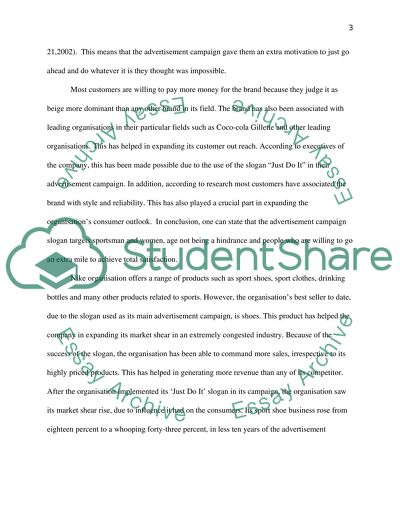 Buyer Behaviour of Nike Organisation