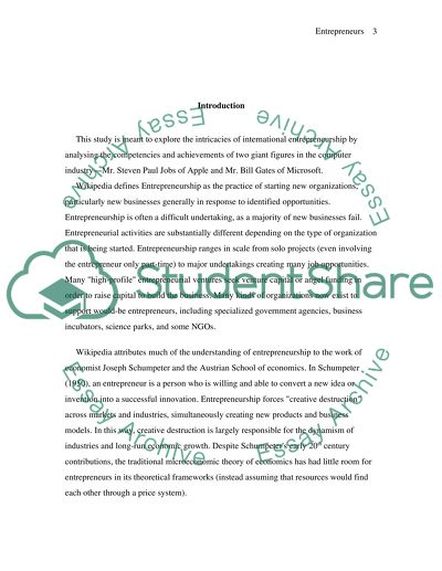 Steven Paul Jobs of Apple and Bill Gates of Microsoft