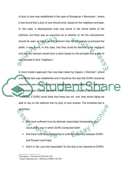 The Concept of Negligence and Careless in Jurisdiction