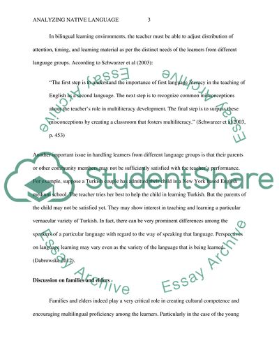 Analyzing Native Language Diversity