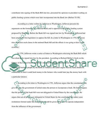 Constitutionality of the American Bank