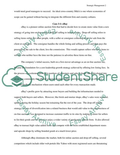 Mergers and acquisitions process