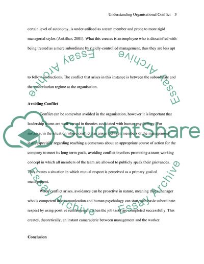 Organization and management 1