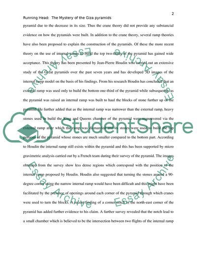 The Mystery of the Giza Pyramids