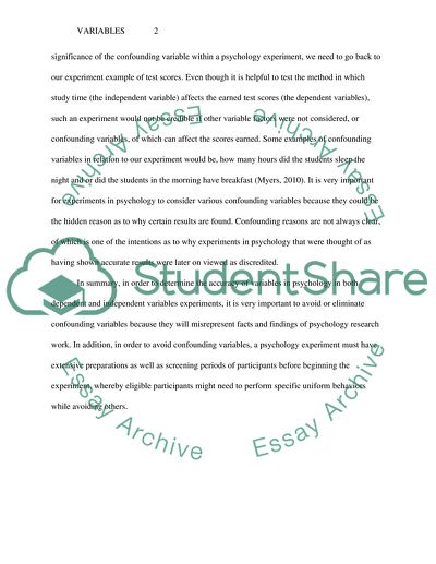 Changeable Variables