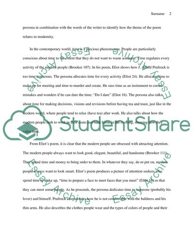 Brief Literary Analysis