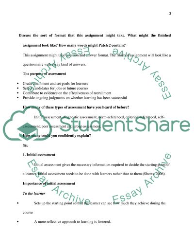 Evaluation of Learner Assessment Methods in a Distributed Learning Environment