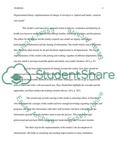 Organizational theory