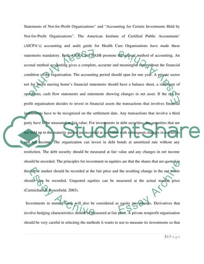 Reporting Requirements Memo