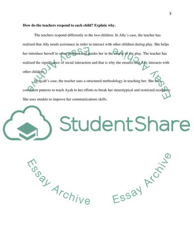 What characteristics of ASD