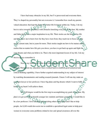 Applying for Graduate Law Program