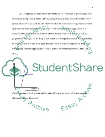 What action might be taken by the government of the UK to reduce or limit price of fluctuation of oil